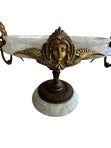 Load image into Gallery viewer, French Empire Style Marble &amp; D &#39;Ore Bronze Tazza C. 1900
