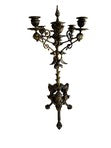 Load image into Gallery viewer, Antique 1900s Bronze Six Arm Candelabra
