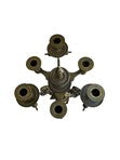 Load image into Gallery viewer, Antique 1900s Bronze Six Arm Candelabra
