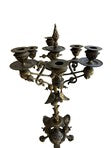 Load image into Gallery viewer, Antique 1900s Bronze Six Arm Candelabra
