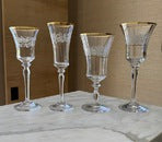 Load image into Gallery viewer, Mikasa Late 20th Century Antique Lace Stemware
