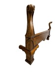 Load image into Gallery viewer, Century Furniture Queen Size Bedframe with Attached Ruffled Skirt
