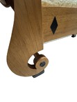 Load image into Gallery viewer, Vintage 1980s Custom Made Biedermeier Style Bench
