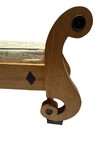 Load image into Gallery viewer, Vintage 1980s Custom Made Biedermeier Style Bench
