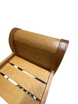 Load image into Gallery viewer, Vintage 1980s Custom Made Biedermeier Style Bench

