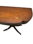 Load image into Gallery viewer, Early 1900s Duncan Phyfe Style Mahogany Folding Game Table with Brass Claw Feet
