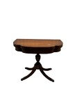 Load image into Gallery viewer, Early 1900s Duncan Phyfe Style Mahogany Folding Game Table with Brass Claw Feet
