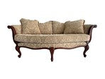 Load image into Gallery viewer, Vintage Ethan Allen Evette Sofa/Settee in Cream Nayeli Grade R Fabric
