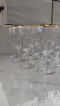 Load and play video in Gallery viewer, Mikasa Late 20th Century Antique Lace Stemware
