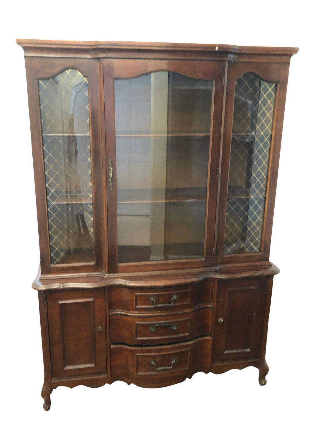 Traditional Vintage China Cabinet