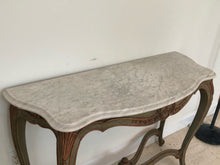 Load image into Gallery viewer, Louis XV Style Marble Top Console Table
