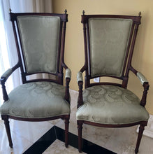 Load image into Gallery viewer, 19th Century Louis XVI Arm Chairs- a pair
