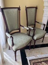 Load image into Gallery viewer, 19th Century Louis XVI Arm Chairs- a pair
