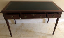 Load image into Gallery viewer, Antique English Regency Mahogany Leather Writing desk
