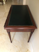 Load image into Gallery viewer, Antique English Regency Mahogany Leather Writing desk
