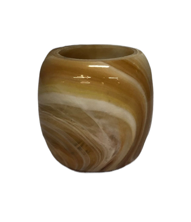 Small Tan Marble Pot