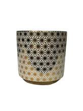 Load image into Gallery viewer, Geo Gold Art Deco Planter
