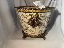 Load image into Gallery viewer, Vintage William Lowe 1895 Large Porcelain Planter
