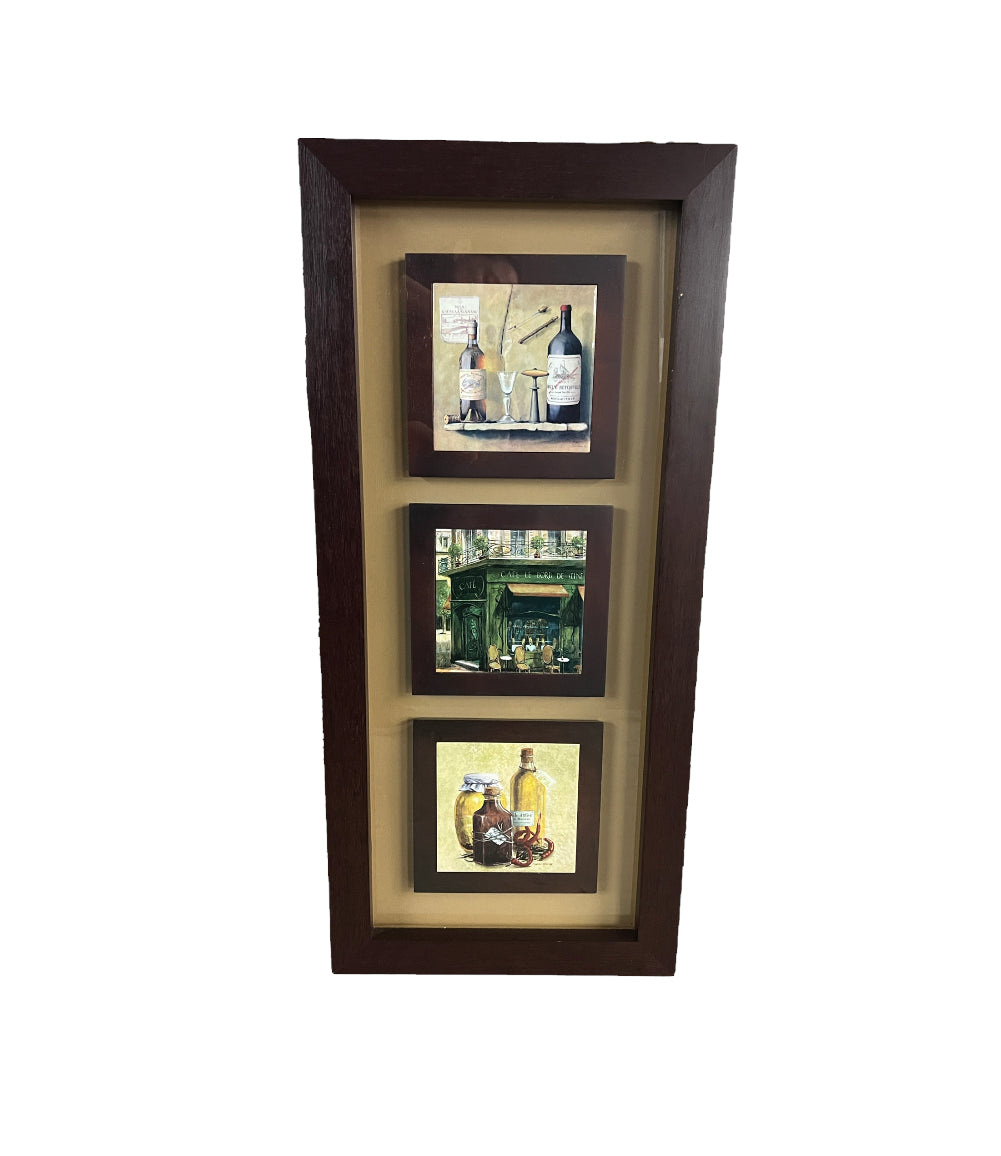 Framed Kitchen Themed Tiles