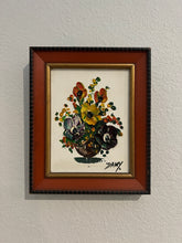 Load image into Gallery viewer, 1960s Still Life of Mixed Flowers by Dany - Framed
