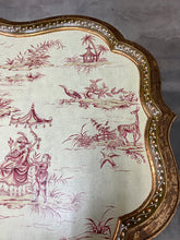 Load image into Gallery viewer, Vintage Hand Painted Chinoiserie Coffee/Tray Table by Sarreid, Ltd.
