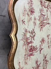 Load image into Gallery viewer, Vintage Hand Painted Chinoiserie Coffee/Tray Table by Sarreid, Ltd.
