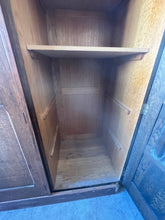 Load image into Gallery viewer, Antique Early 19th Century Wardrobe - Three Door Solid Oak
