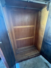 Load image into Gallery viewer, Antique Early 19th Century Wardrobe - Three Door Solid Oak
