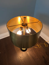 Load image into Gallery viewer, Global Views Brass Table Lamp with Brass Shade
