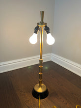 Load image into Gallery viewer, Global Views Brass Table Lamp with Brass Shade
