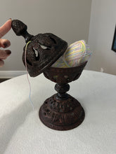 Load image into Gallery viewer, Antique Cast Iron Yarn Holder or Spinner
