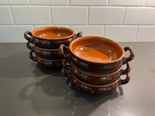 Load image into Gallery viewer, Vintage Vulcania Italian Pottery Soup/Creme Brulee Bowls - Set of 6
