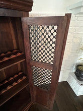 Load image into Gallery viewer, Rustic French Country Chicken Wire Bar Cabinet
