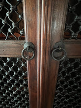 Load image into Gallery viewer, Rustic French Country Chicken Wire Bar Cabinet
