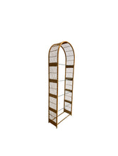 Load image into Gallery viewer, Boho Chic, Vintage Coastal Rattan Etagere Bookshelf
