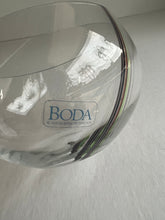 Load image into Gallery viewer, Rainbow Art Glass Bowl by Bertil Vallien for Kosta BODA, made in Sweden
