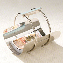 Load image into Gallery viewer, Machine Age Caddy/Magazine Rack/Fireplace Log Holder
