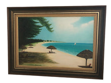 Load image into Gallery viewer, Varadero Beach Original Art by J. Bertrand, 1970
