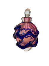 Load image into Gallery viewer, Pink &amp; Blue Art Glass Perfume Bottle
