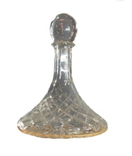 Load image into Gallery viewer, Vintage Waterford Crystal Signed Ships Decanter with Stopper
