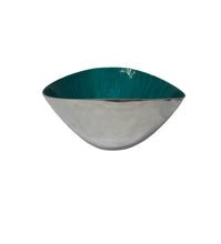 Load image into Gallery viewer, Silver and Turquoise Bowl - Handmade
