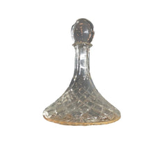 Load image into Gallery viewer, Vintage Waterford Crystal Signed Ships Decanter with Stopper
