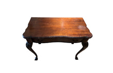 Load image into Gallery viewer, Antique Folding Top Dining Table/Console/Buffet Table
