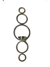 Load image into Gallery viewer, Global Views Progressive Ring Sconce - Silver Nickel Finish
