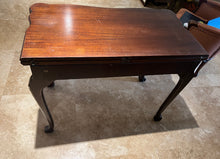 Load image into Gallery viewer, Antique Folding Top Dining Table/Console/Buffet Table
